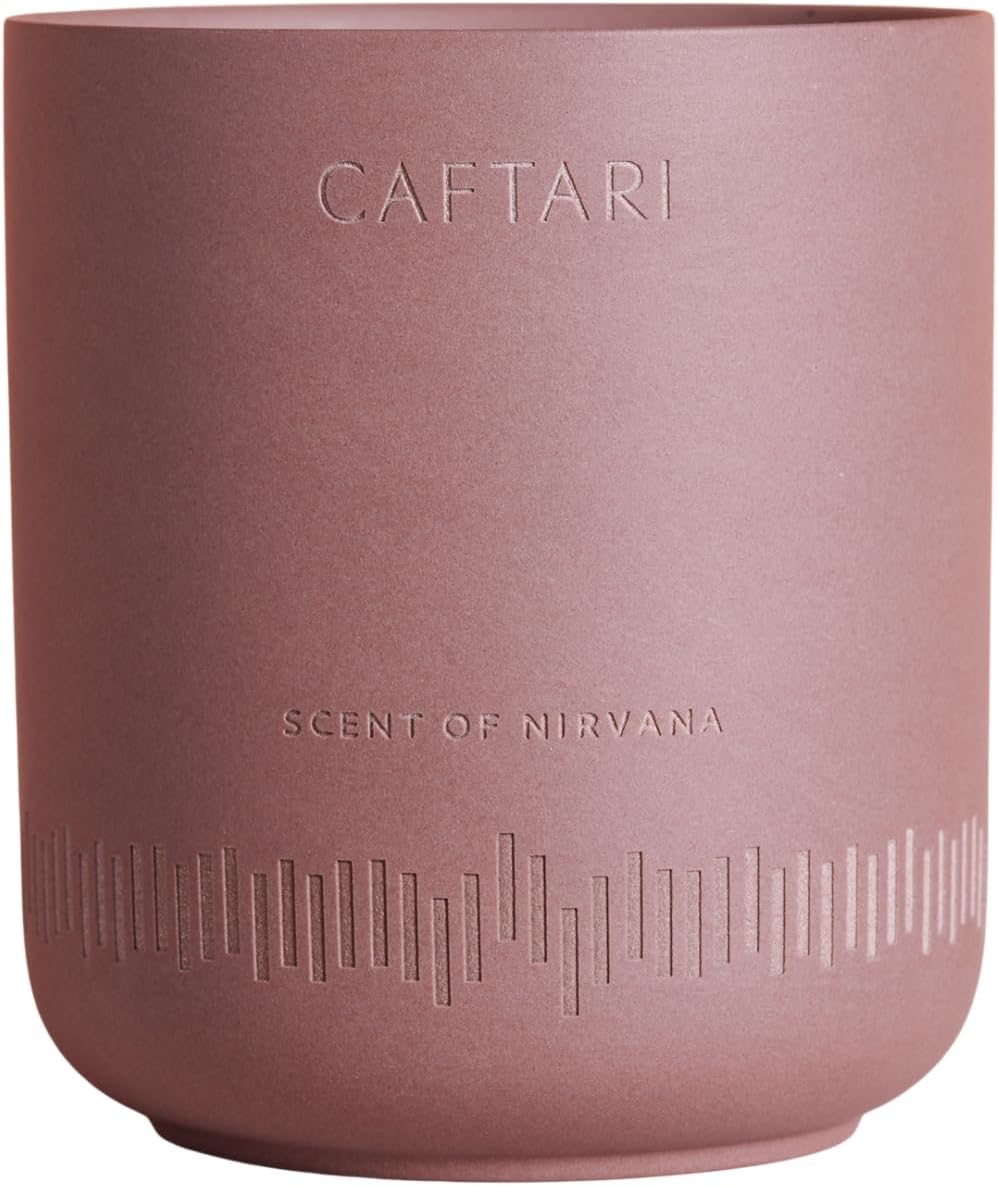 CAFTARI Luxury Aromatherapy Candle | 60 Hr Clean Burn